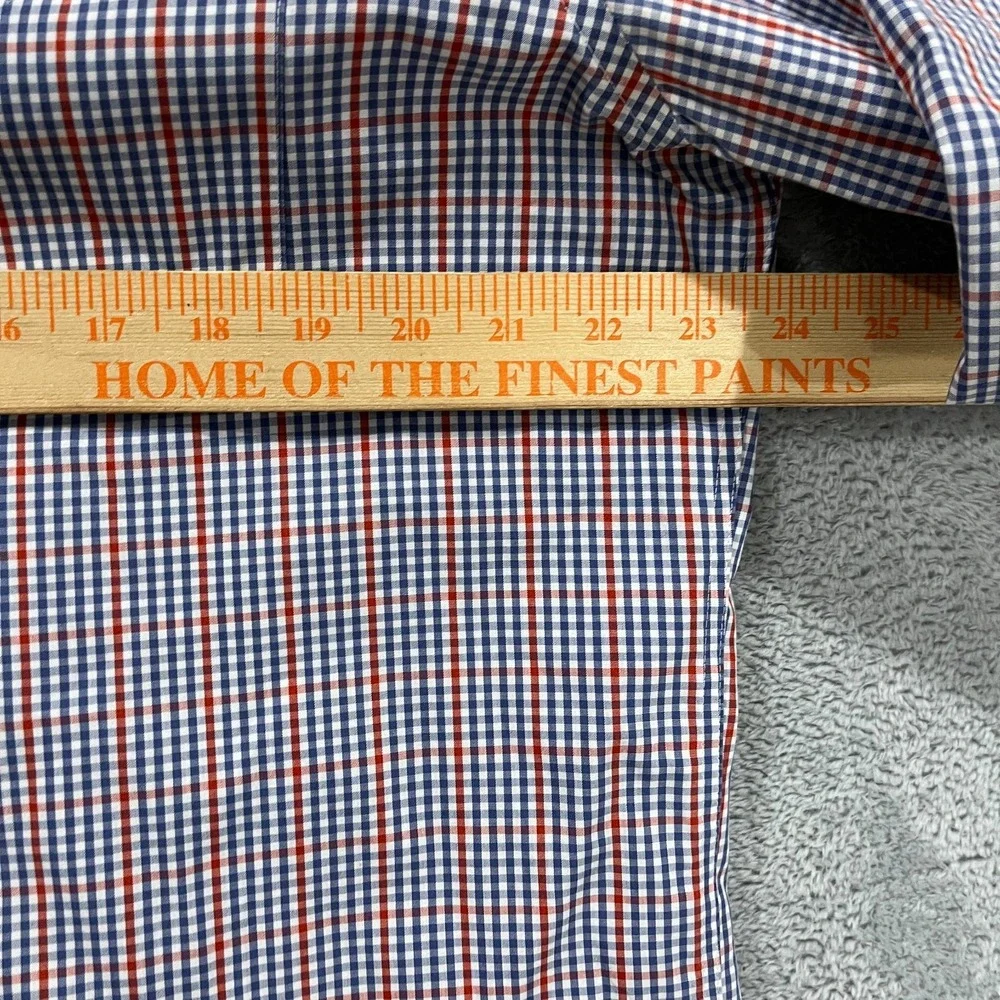 Banana Republic Shirt Mens Large Button Up Long Sleeve Non Iron Classic Academia